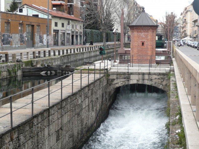 Leonardo Da Vinci lock in Milan