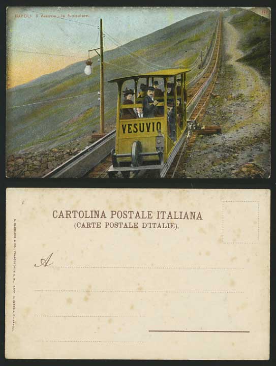 Naples, Vesuvius funicular