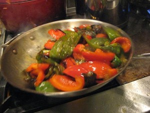 peperonata3 Peperonata in the making!
