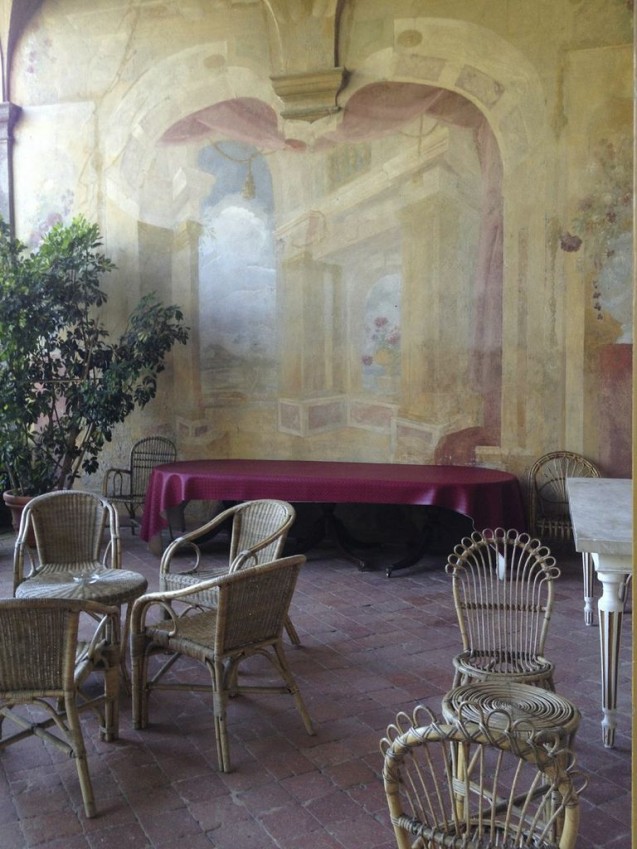 Frescoes at Villa Torrigiani