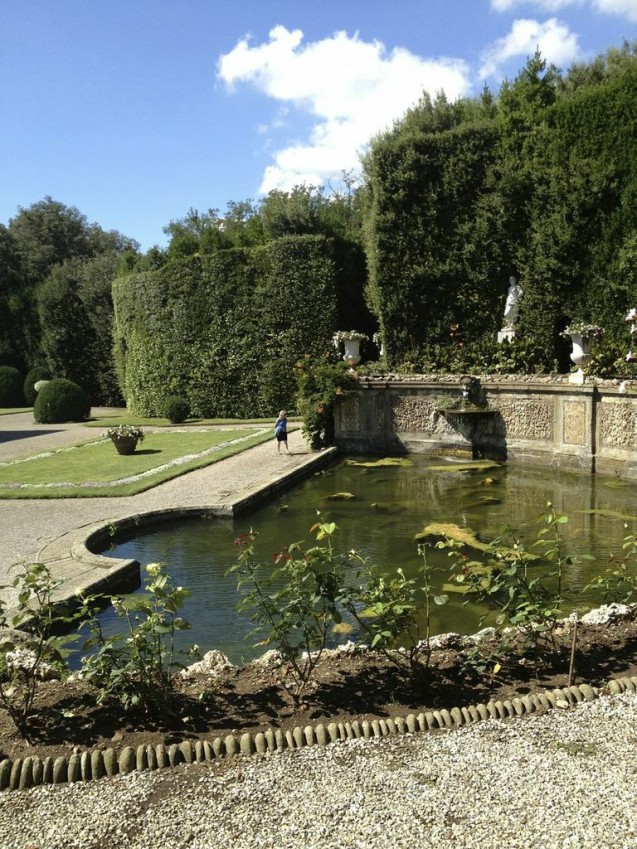 Villa Reale water garden